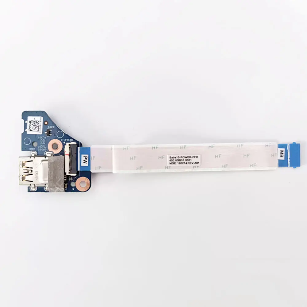 OEM For HP Envy X360 15-DR 15M-DR TPN-W142 15-DS 15M-DS TPN-W143 Laptop USB Jack Port Switch Power Button Board Cable Repairing