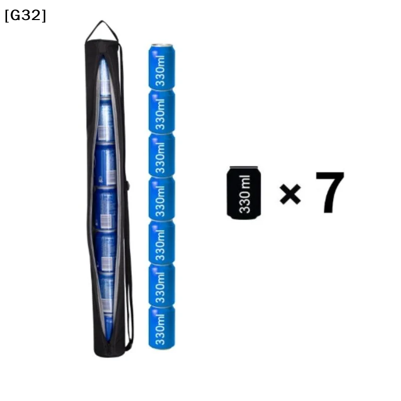 Portable Leakproof Design Golf Cooler Bag Shoulder Strap Reusable Beer Sleeve Durable Beverage Sleeve Beer Drinking[G32]