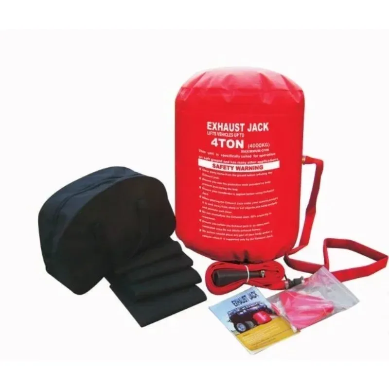 4 طن سهلة الرفع مقبس الهواء العادم هوائي متعدد الطبقات على الطرق الوعرة 4x4 أداة إنقاذ السيارة سيارة رفع المزدوج نفخ سيارة الهواء