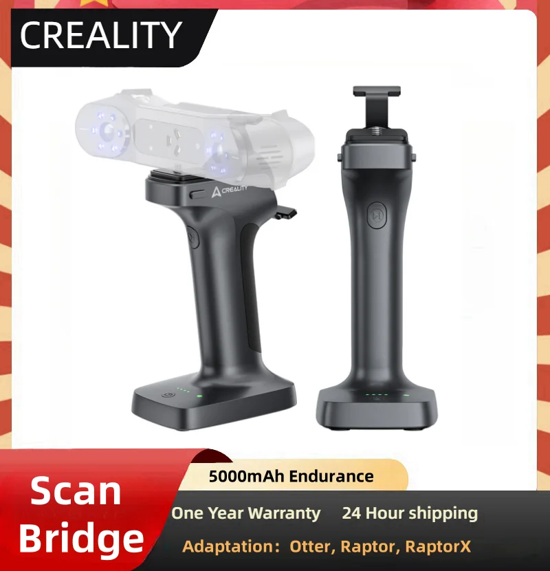 

Creality Scan Bridge Portabilityin 3D Scanning Part Compatible Wireless WiFi6 n Below 30W For 3D Scan Otter/Raptor/ RaptorX