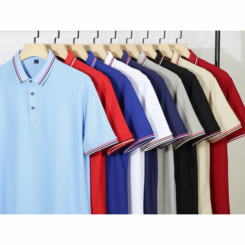 KAISING New Polo Shirt Custom Logo Causal Embroidery Personal Company Brand Print Men And Women Clothing 9 Colors Summer Tops S-