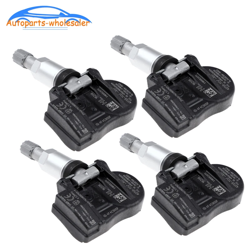 

4 Pcs Car 42753-TG7-A51 42753-T6N-A01 For ACURA NSX Honda Pilot RIDGELINE 2015-2017 TPMS Tyre Pressure Monitoring Sensor 433Mhz