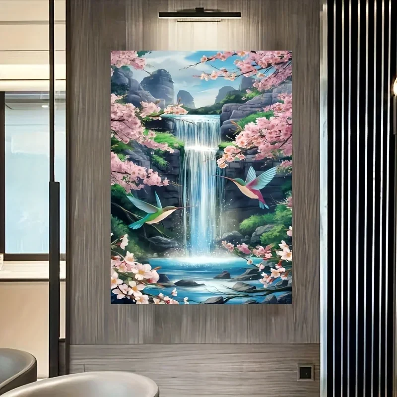 300/500/1000ピース ペーパーパズル 花と風景のジグソーパズル 家族で楽しめる知育玩具 大人向け ホームデコレーション リビングルーム フロアゲーム