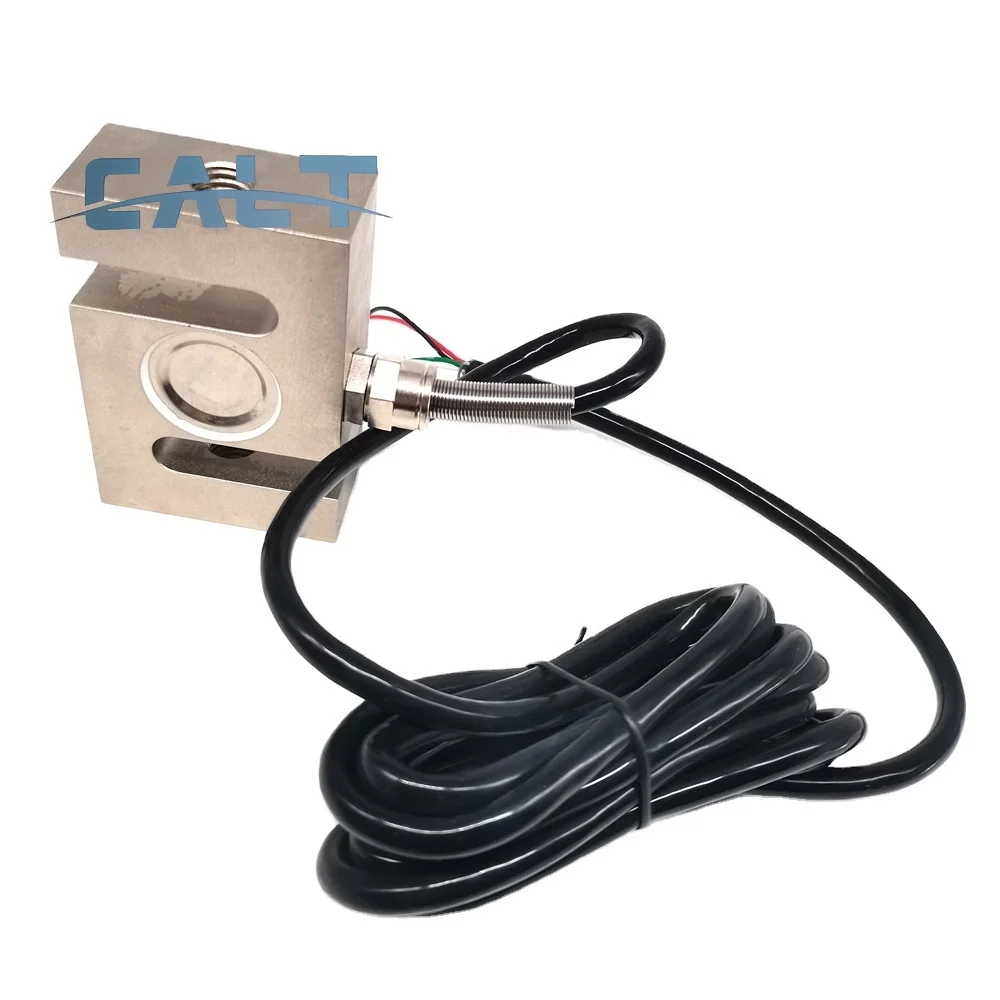 CALT Alloy Steel S Type Tension and Pressure Load Cell 5kg 10kg 300kg 500kg 1t 5t LCLY-B03