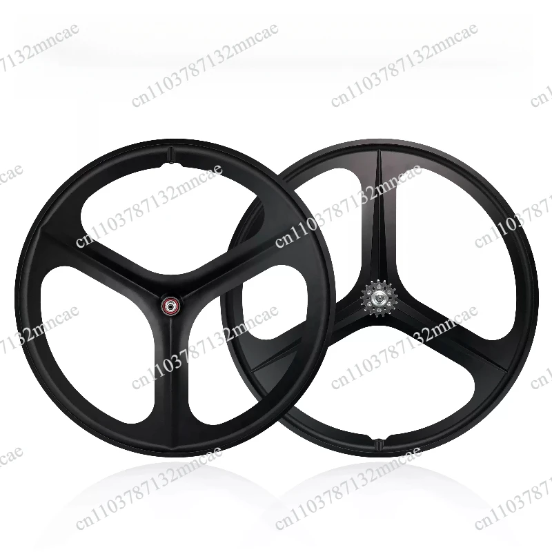 700C bicycle wheel set magnesium alloy, flower drum ring brake V brake road wheel set
