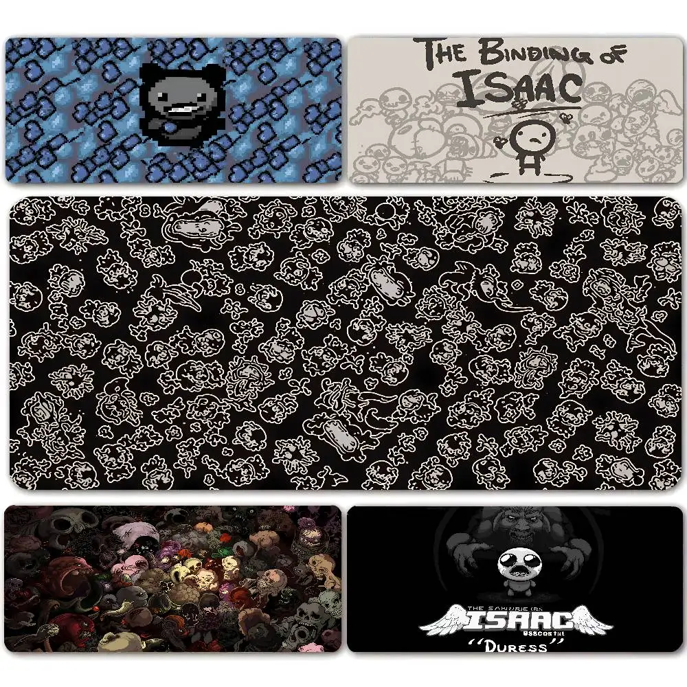 The Binding Of Isaac Mousepad Gamer Gaming Keyboard Pad Computer Accessories Deskmat Mouse Mats Rubber Mat Pc Cabinet Mausepad