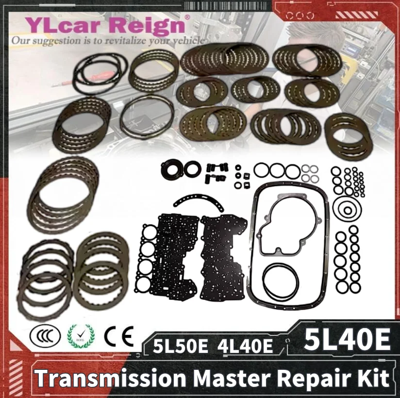 

4L40E 5L40E 5L50E Automatic Transmission Master Overhaul Rebuild Repair Kit Friction Plates Discs Kit For BMW GM Land Rover