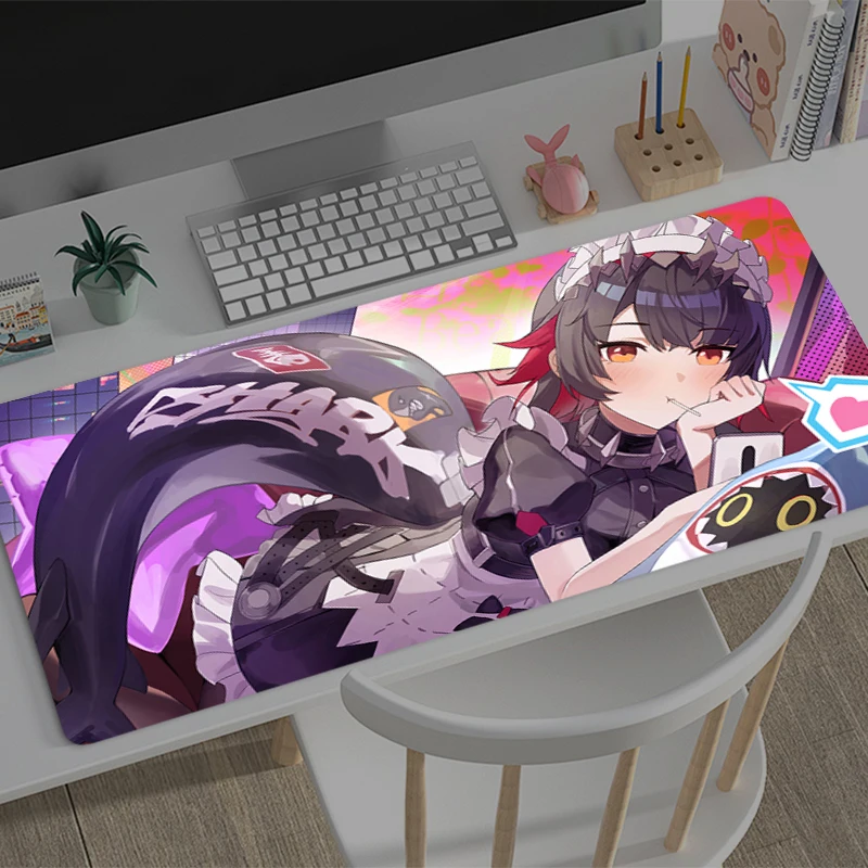 Mouse pad big size Zenless Zone Zero Ellen Joe desk mat Desktop keyboard desk mat gaming mouse pad Computer accessories Mousepad