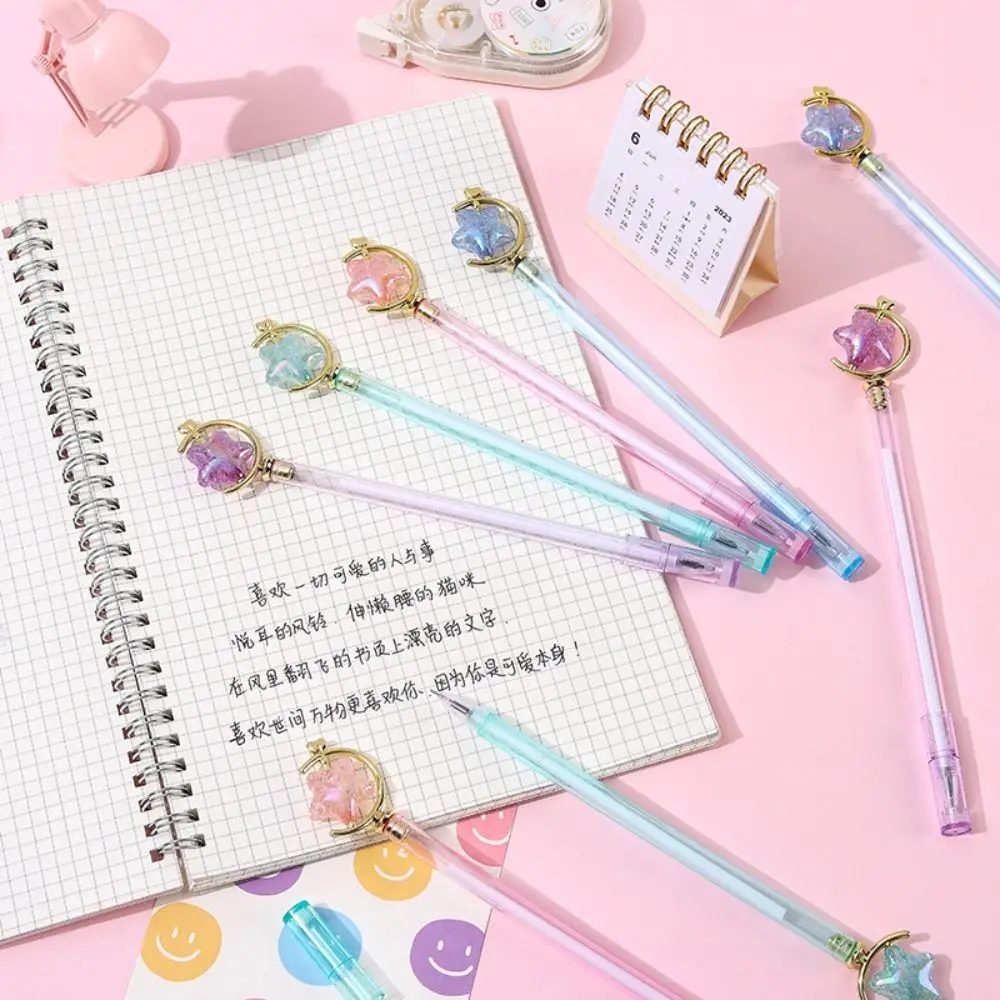 Cartoon 12 Constellations Ballpoint Pen Quick-Drying ST Nib Signature Pen Student Back To School Writing Stationery Girl Gifts