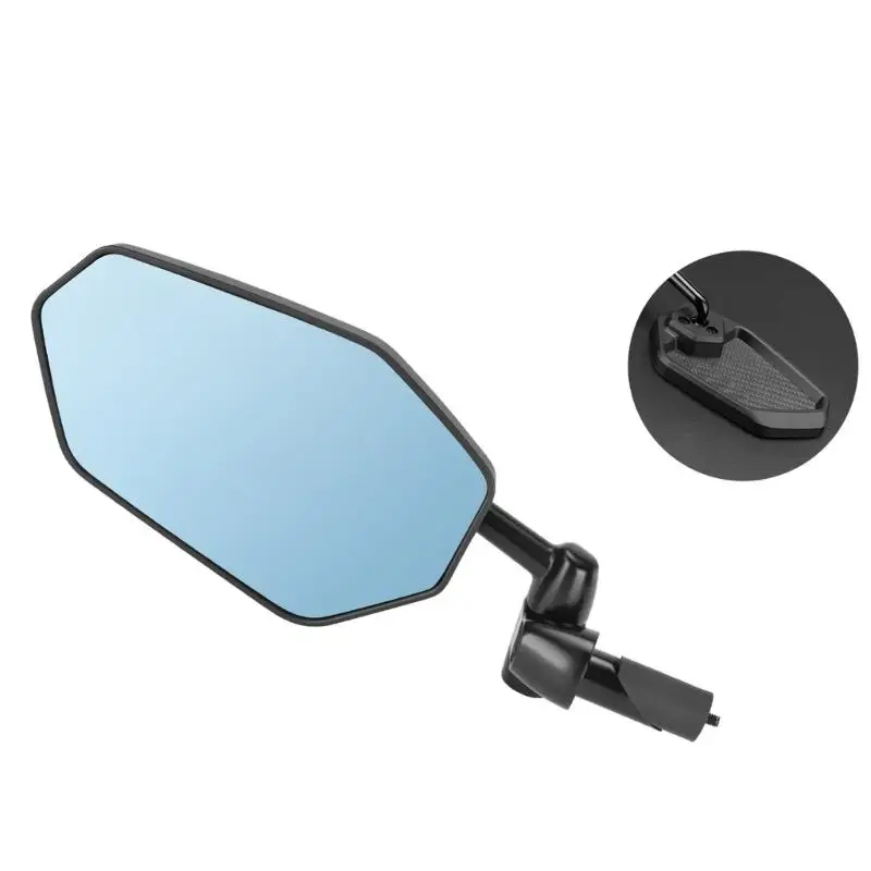 652F الدراجات 360 درجة تدوير الدراجات مرايا الرؤية الخلفية الدراجات المقود عاكس الرؤية الخلفية السلامة واسعة النطاق مرآة #2