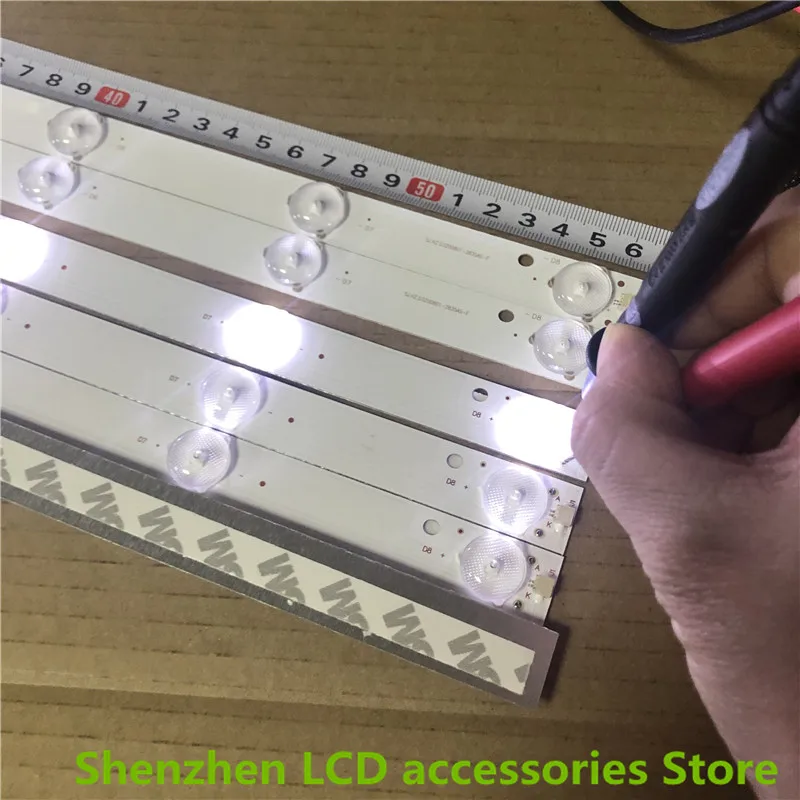 알루미늄 100% LCD TV 백라이트 바, 32 인치, DLED32HD2X8, 0005, 31.11.031500016, 15 56.5cm