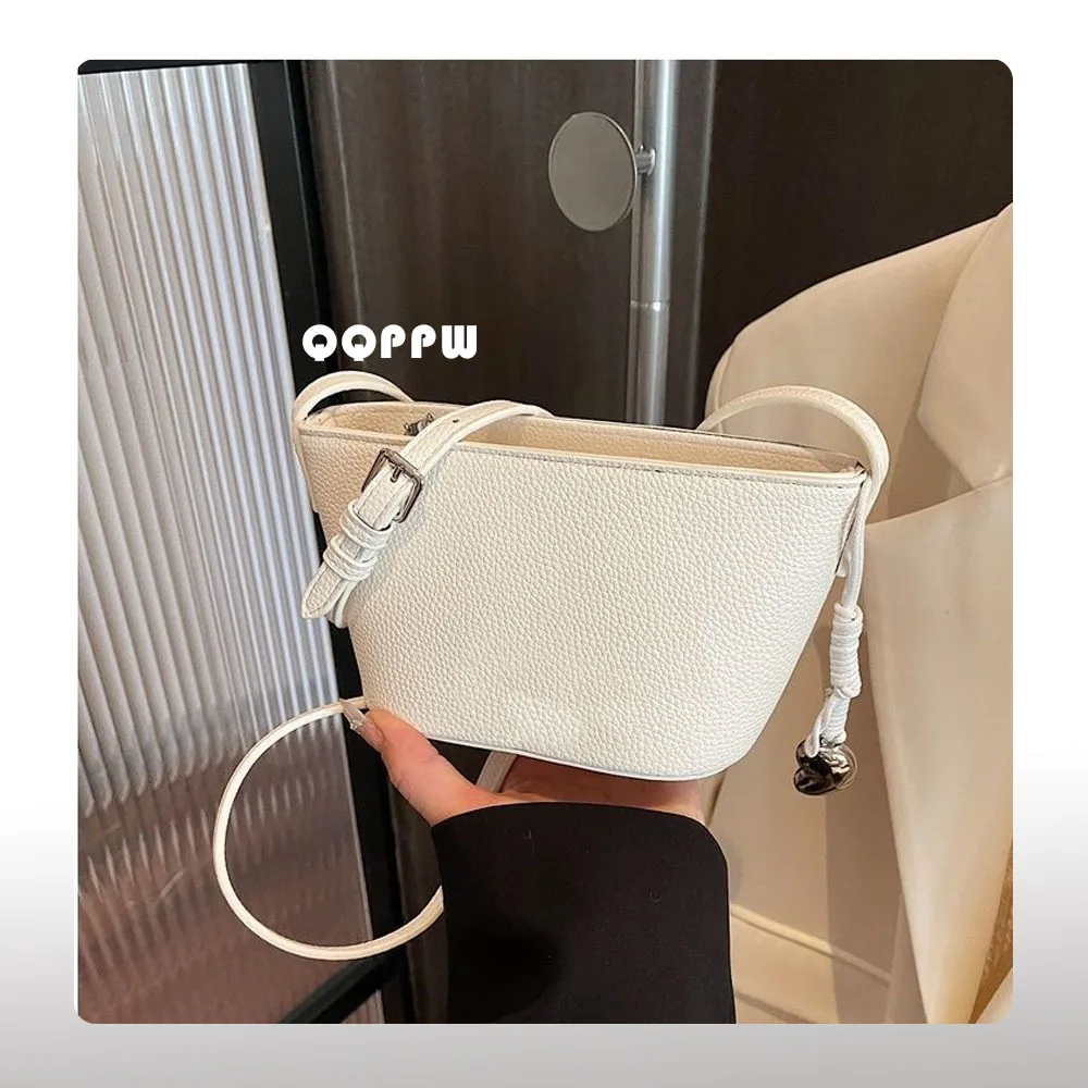 

Fashion Women Crossbody Bags Shoulder Bags Luxury Design Bucket Bag Ladies PU Leather Portable Hand Bags