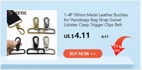 2/4/10Pcs 20/25/32/38mm Metal Strap Buckles Bag Trigger Snap Hook Webbing Chain Clasp Dog Collar Buckle DIY Hardware Accessories