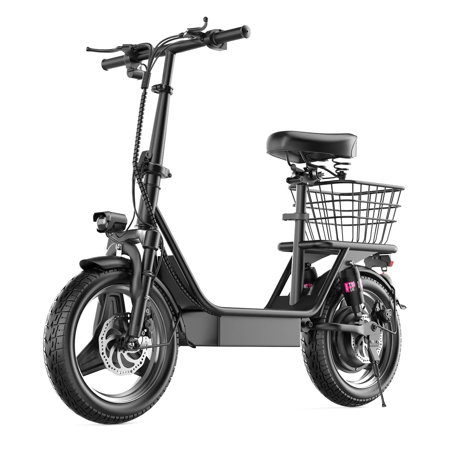 

13Ah Electric Bike Long Range 20MPH Folding Electric Bike For Adults Men Women Foldable Ebike City Urban Commuting Bicycles