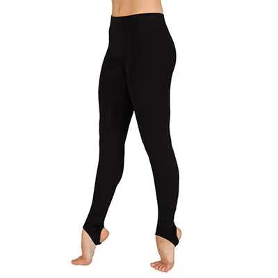 Women Spandex Yoga Leggings Stirrup Adult Ballet Dancing Pants Gymnastics Trousers Black Pantyhose Naked-Feel Fitness Quick Dry