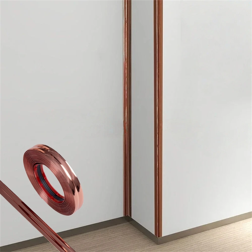 1 قطعة 2 متر/3 متر/5 متر × 2 سنتيمتر جدار داخلي خارجي ركن حامي الشريط الذاتي لاصق بولي كلوريد الفينيل الجدول مكتب الأثاث واقي للحواف قطاع لينة