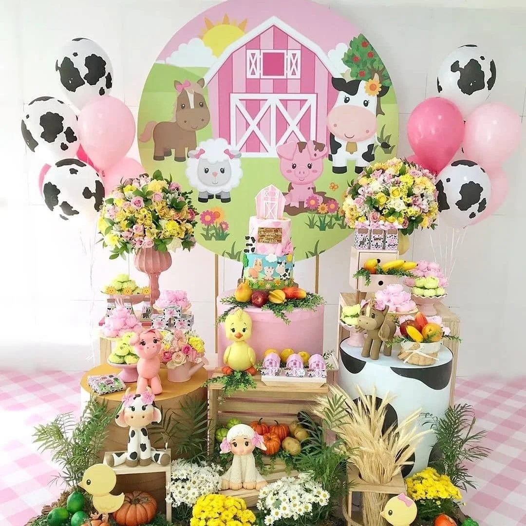 Cow Pattern Candy Boxes Carton Cow Cookie Bags for Kids Farm Animal Cow Themed Happy Birthday Party Decorations Gifts Supplies