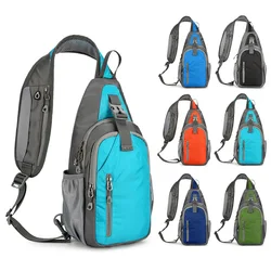 Daypack Shoulder Chest Bag Crossbody Sling Backpack With USB Charging Port For Outdoor Travel Hiking Sports Cycling bolsa sac 가방