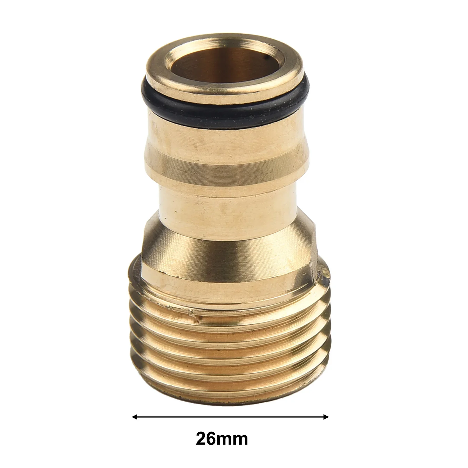 

Practical Replacement Superior Quality Tap Connector 1 X Tap Connector Tap Connector Color: Golden For 3/4" Faucet Connected