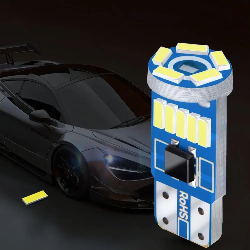 T10 W5W LED Canbus Bulb 4014 15 SMD Auto Interior Light For Car Clearance License Plate Reading Dome Lamp Bright White