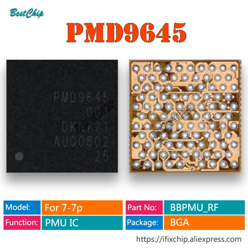 5pcs/lot PMD9645 BBPMU_RF baseband Power Management IC for iphone 7 7plus Watch Series 3 iPad Pro (1852)