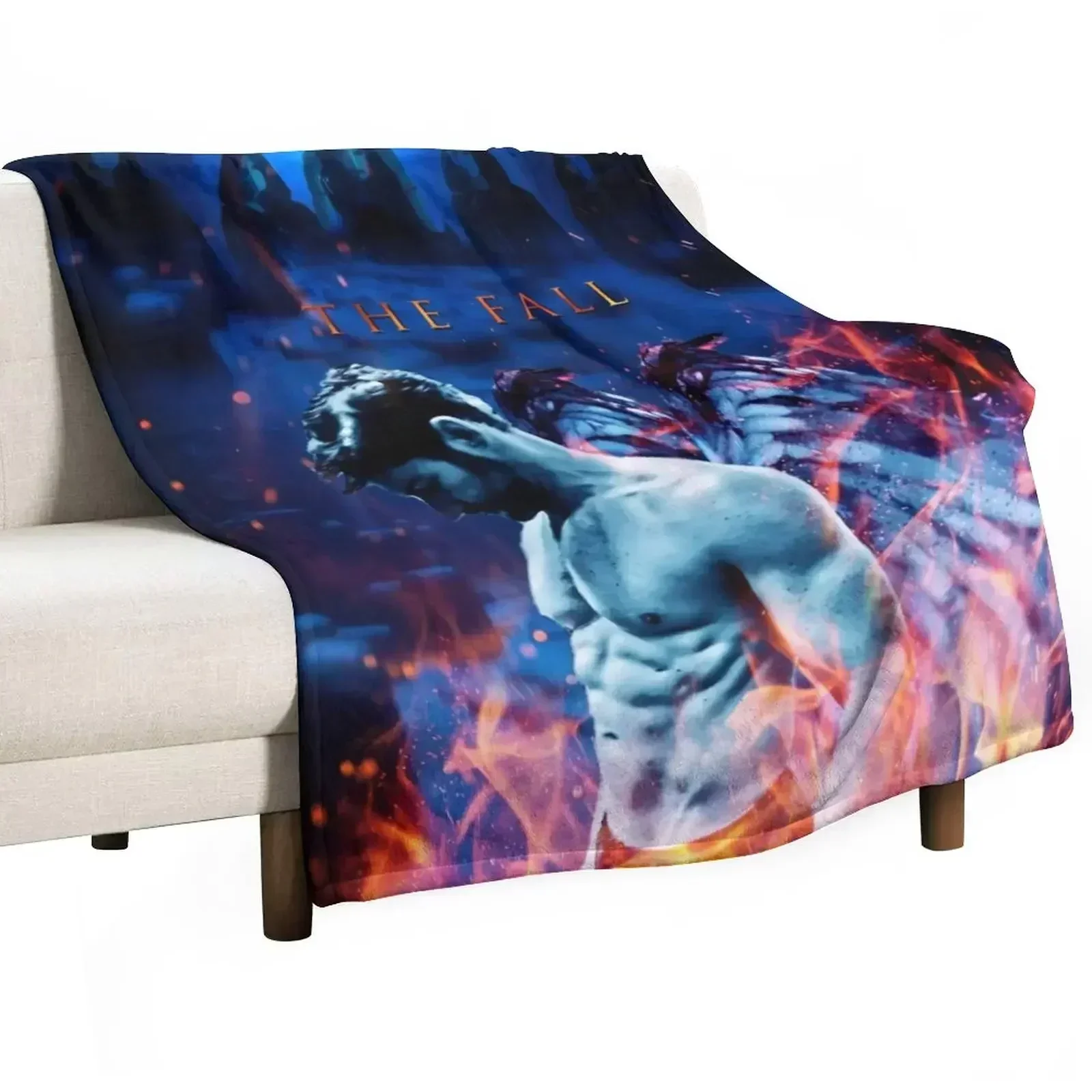 

Lucifer - The Fall Throw Blanket Luxury Custom Blankets