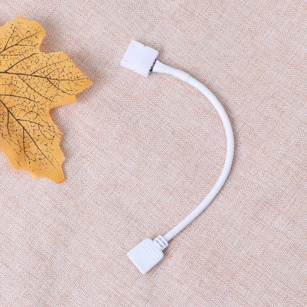 

1Set Pin Header Connector Kit Rgb LED Strip Cable Buckle Weld Free Durable Easy Install Lighting LED Connection Line