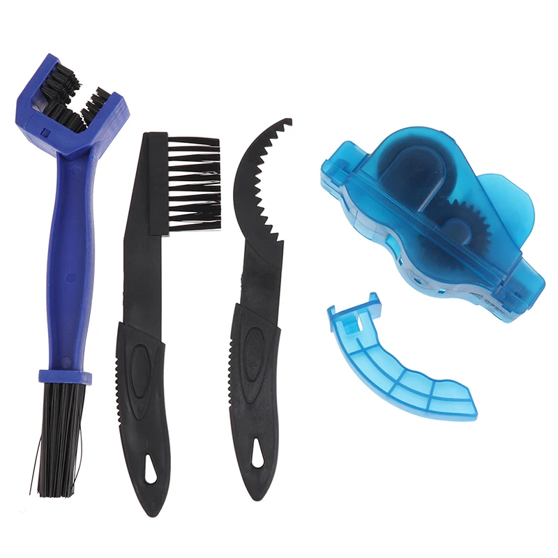 Cycling Bicycle Chain Washer Cleaner Set Mountain Bike Maintenance Tool Cleaning Brushes