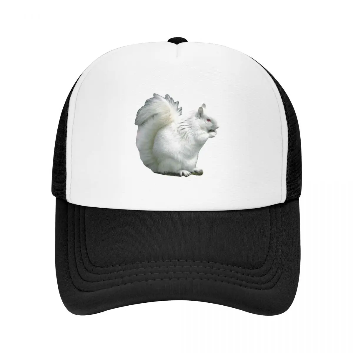

Albino Grey Squirrel Baseball Cap Rave Visor Golf Wear Designer Hat Women Beach Fashion Men's