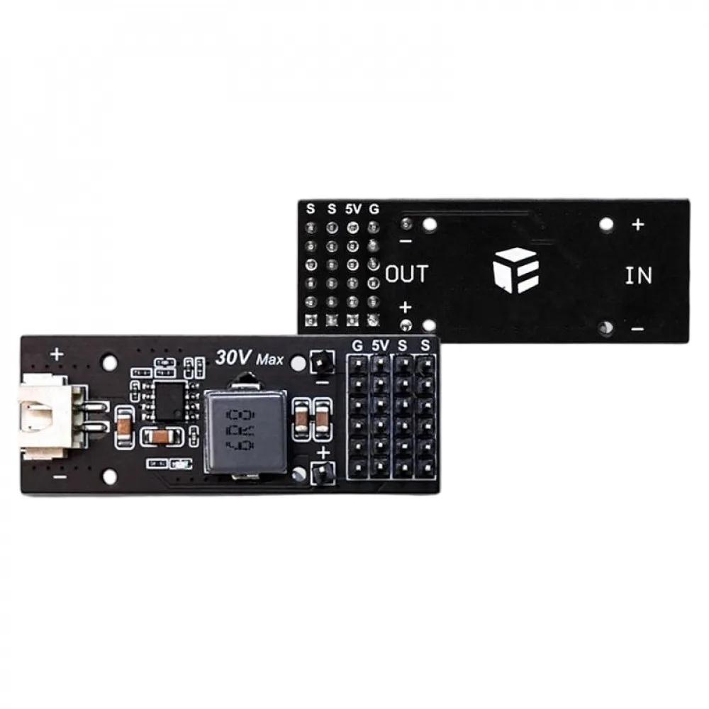 

Voltage Regulator Power Module Servo Driver Board 7-30V to 5V Step Down Power Supply Module 5A Max 6-Channel Servo Control Board