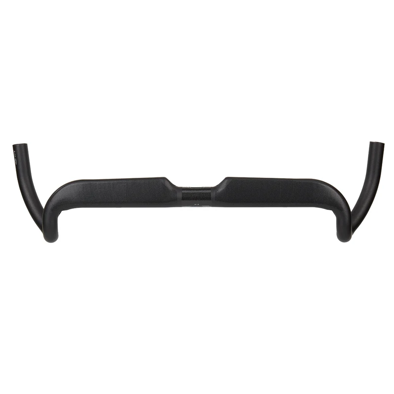 Drop 80 mm vollständig versteckte Verkabelung, mattierter Rennrad-Lenker, Kohlenstoffkies, ultraleicht, große Flare-Stange, 340/380/420/460 mm, 37 Grad – Detail 3