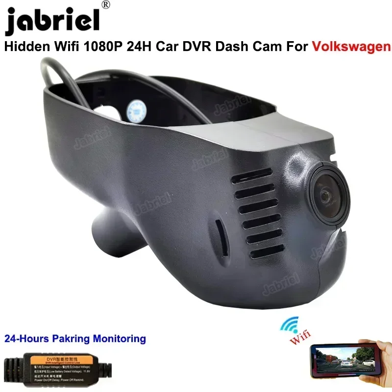WIFI 1080P 24H Dash Cam Car Dvr EDR for Volkswagen vw golf Polo Tiguan Passat Touran Jetta Arteon Touareg Multivan Magotan EOS