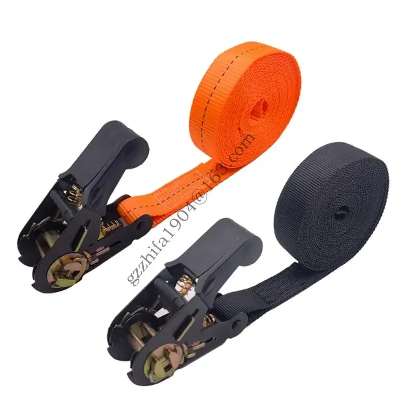 

Tie Down Straps with Metal Buckle Tie Downs Adjustable for Trucks Motorcycles Boat Ratchet Lashing Straps