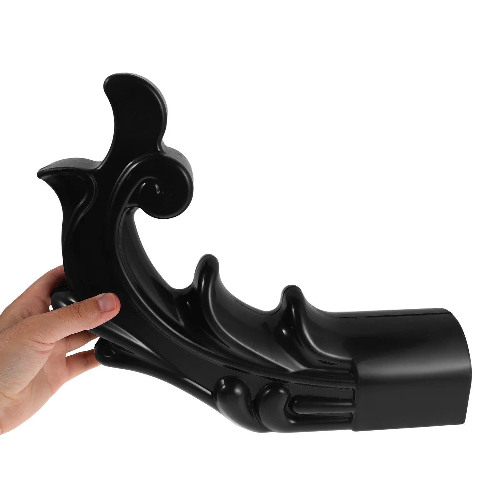 

Traditional Chinese Roof Ornament Vintage Resin Detailing for Outdoor Garden Home Decor Weather Resistant Waterproof