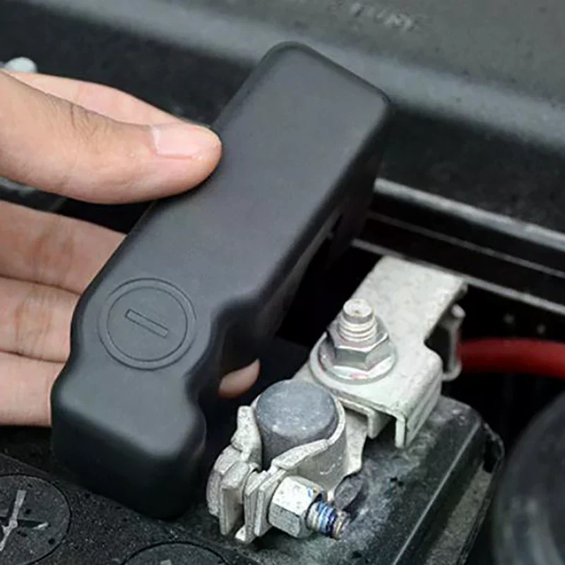 Car Battery Anode Cover Negative Electrode Protector For Land Cruiser Prado