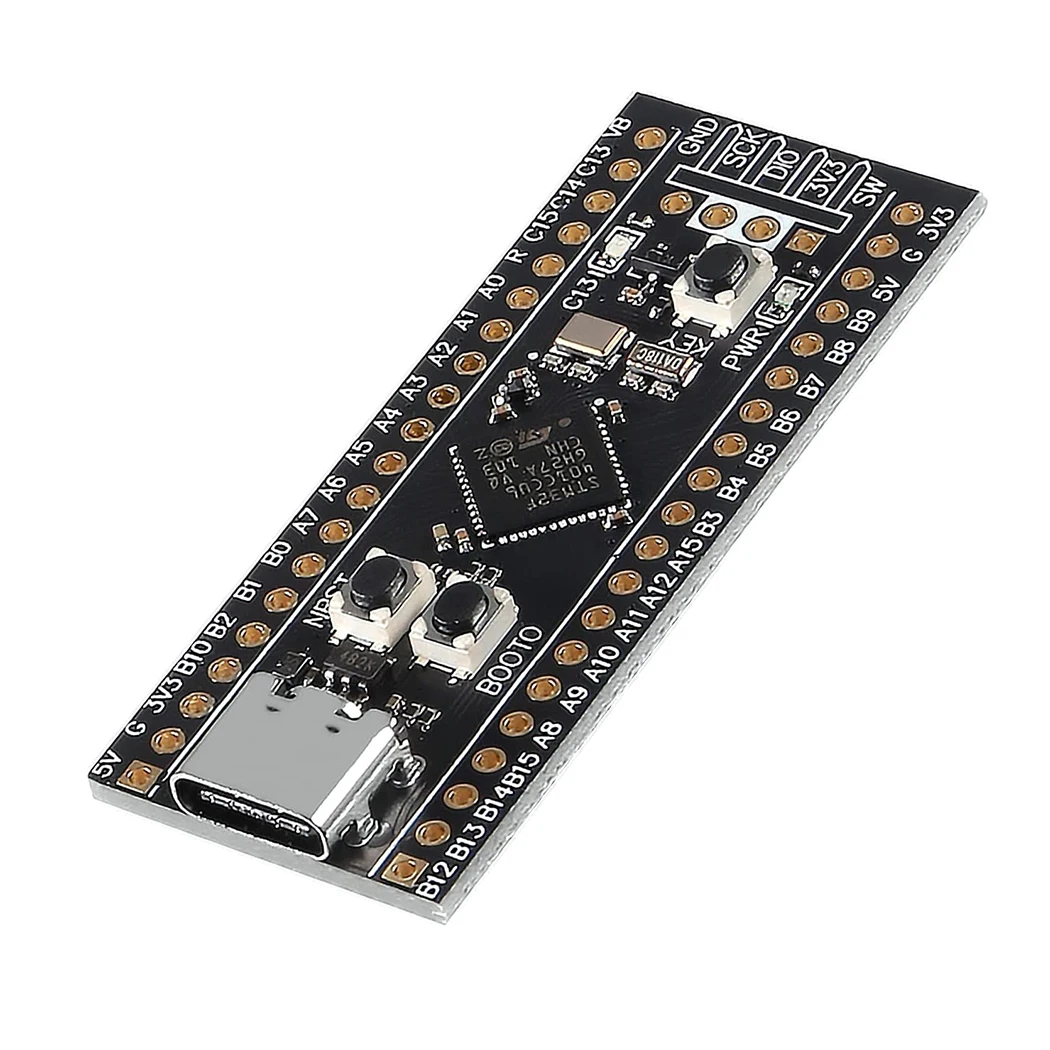บอร์ดพัฒนาการเรียนรู้ระบบแกนกลางขั้นต่ำ STM32F401CCU6 STM32 โมดูล STM32F4 ARM Cortex-M4 ช่องเสียบ Type-C หน่วยความจำแฟลช 256 กิโลไบต์