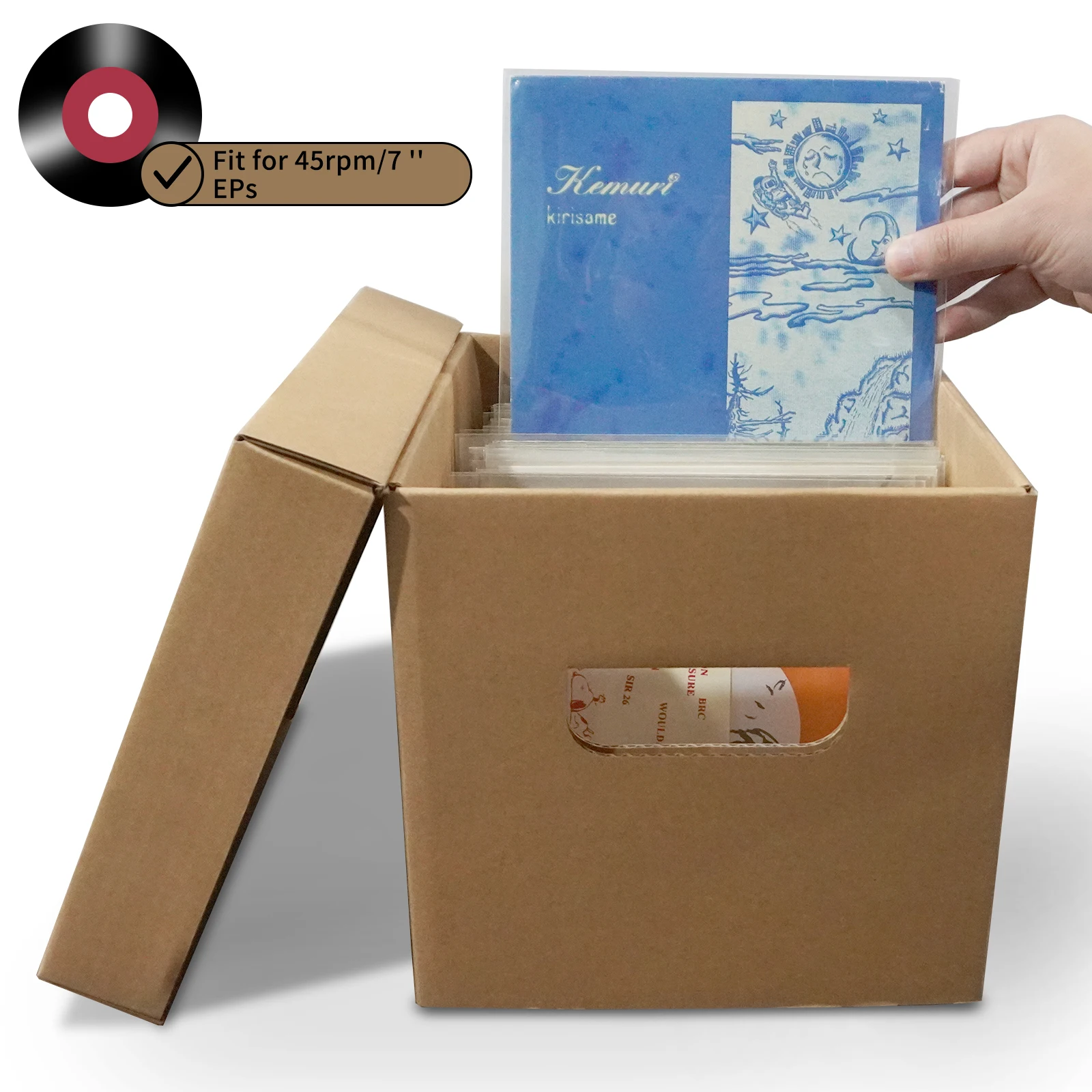 New 7 Inch Brown Vi… - image
