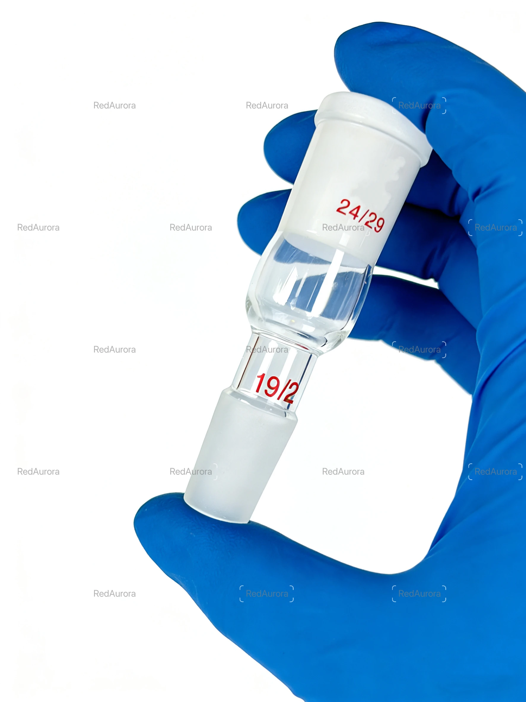 24/29 Female 14/23 Female to  Male Glass Joint Glass Reducing Transfer Adapter Glassware Laborotary