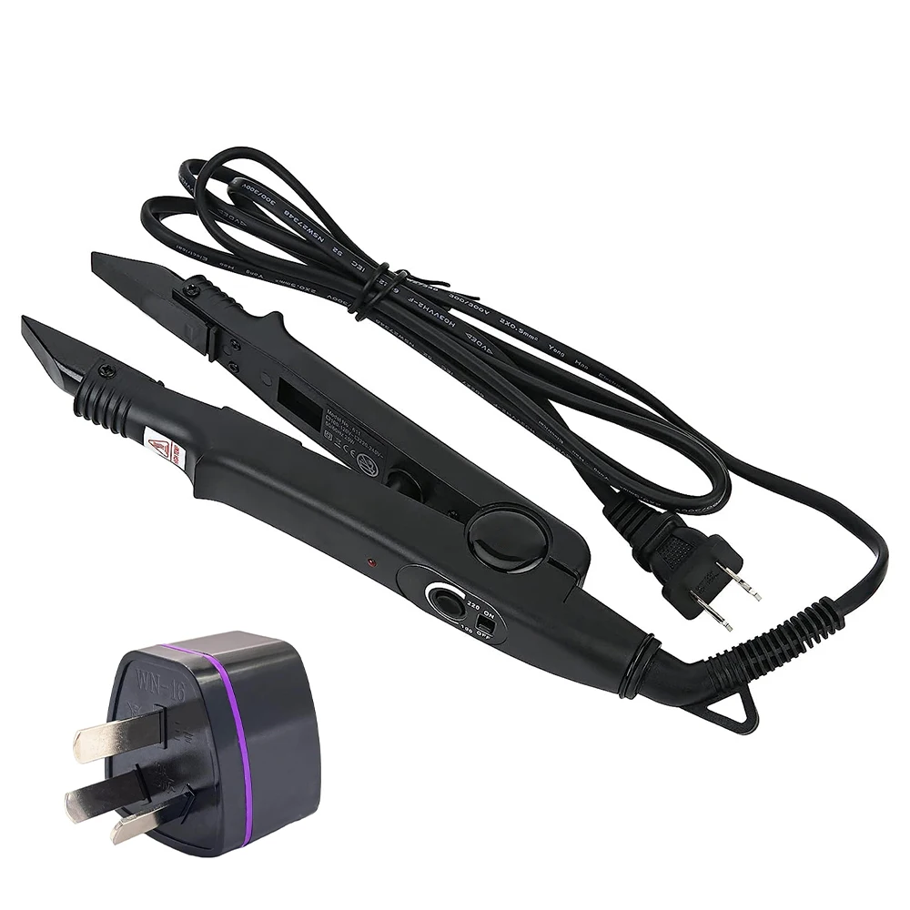 

Волосы Want Кератиновый соединитель для наращивания волос, утюг, плоская форма, регулируемая температура, тепловая палочка для волос, машина для наращивания волос