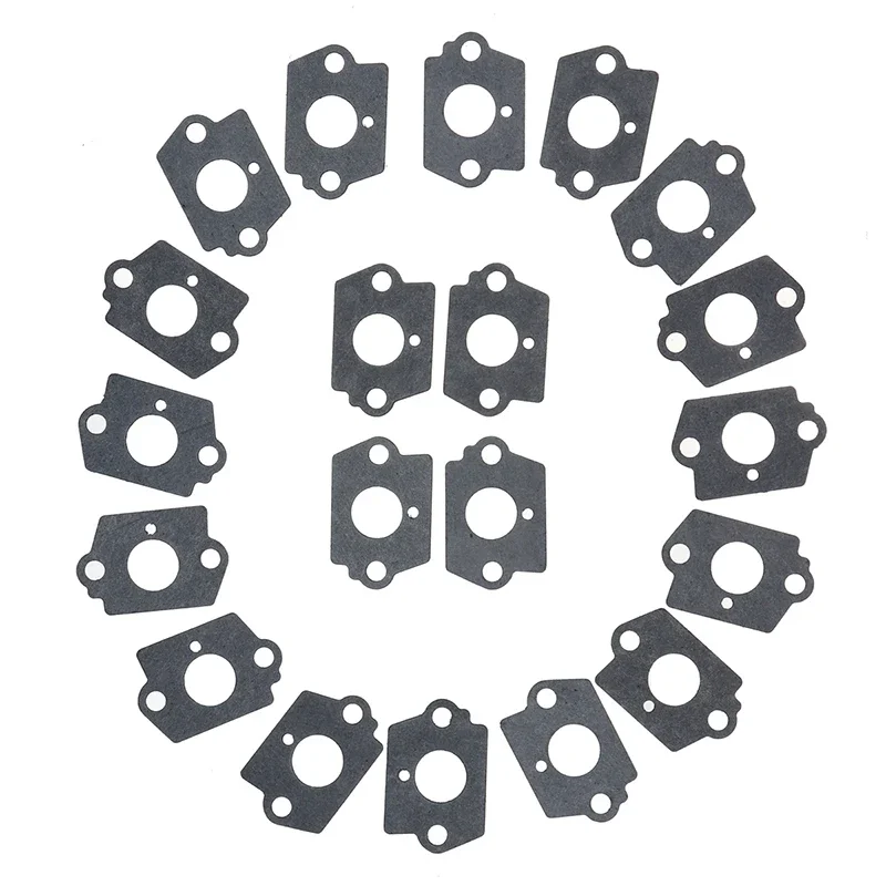 20Pcs Gray Carburetor Rebuild Gaskets Set For Stihl Craftsman Poulan Zama Walbro Carb Carburetor Repairing Accessory NEW