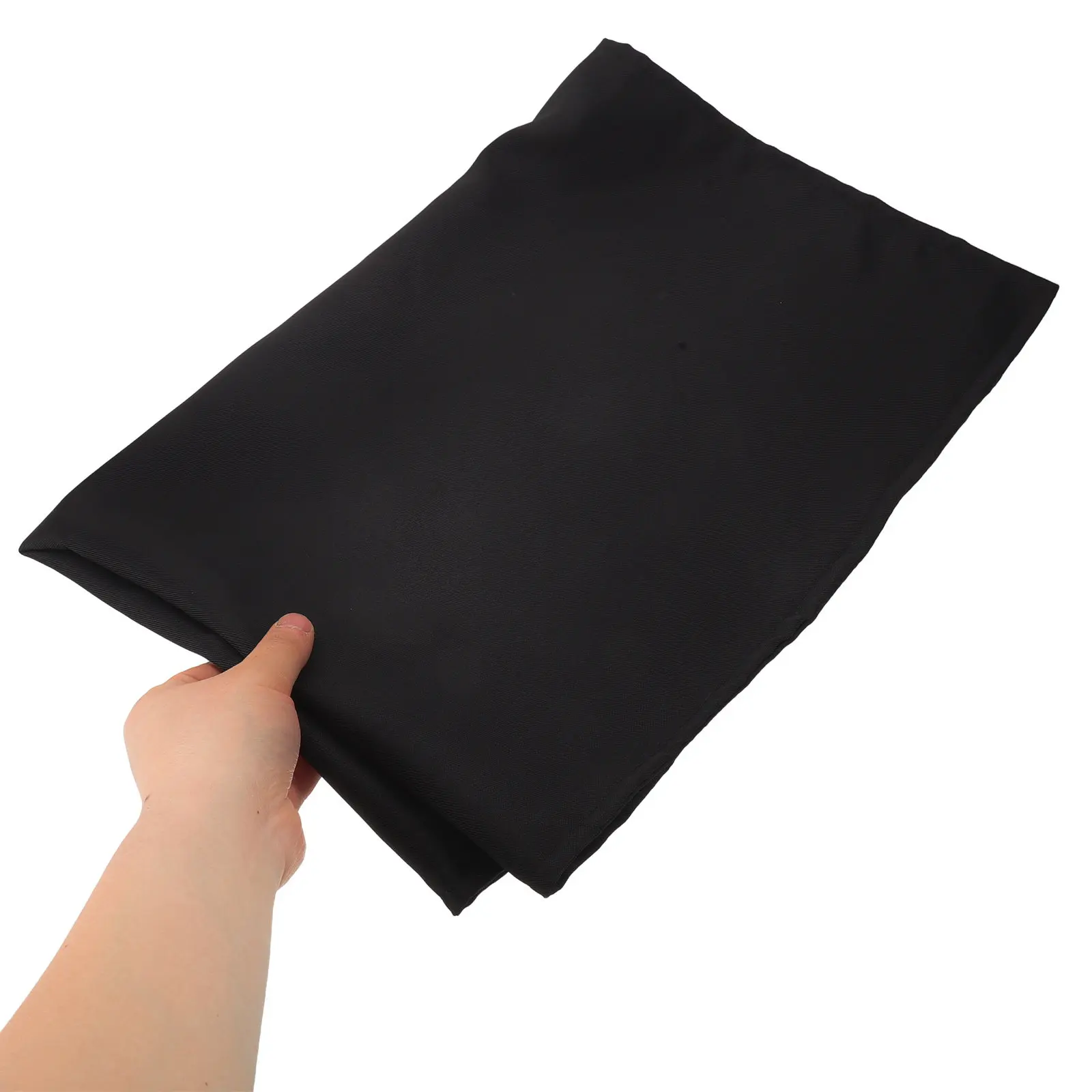Chair Back Covers for Dining Chairs Anti-Stain Oilproof Banquet Bbq Hotpot Hotel Catering Anti-Theft Clothes Protection Black