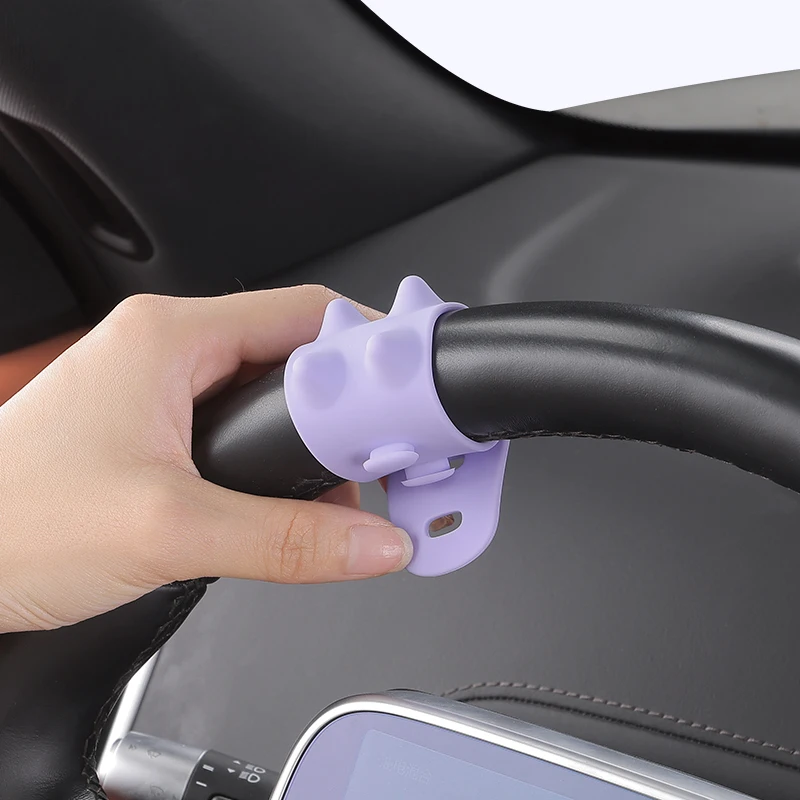 1/2 Pcs Steering Wheel Anti‑Slip Massager, Universal Centering Mark Aid, Improve Control & Safety, Car Interior Part