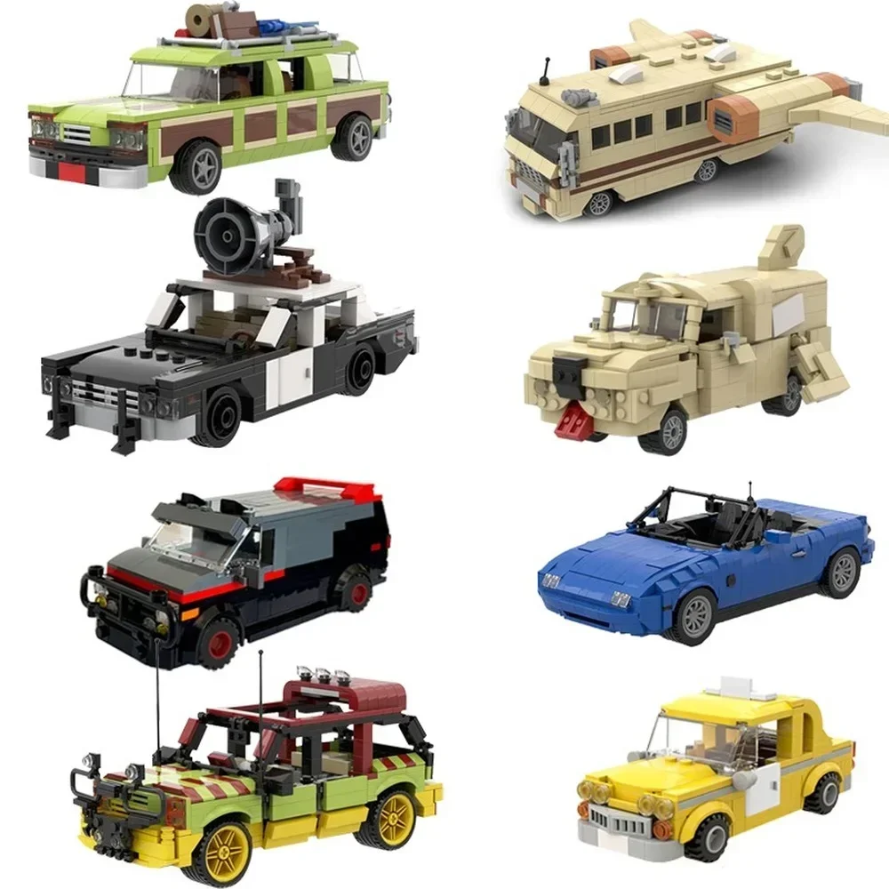 Série de velocidade cidade campeão corrida blocos de construção moc celebridade carro supercar montagem modelo quebra-cabeça crianças brinquedo meninos e meninas presente