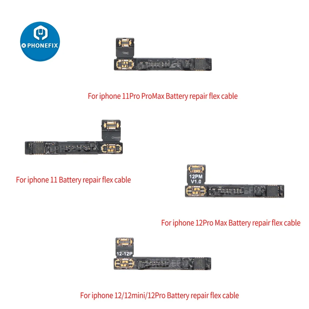 JCID V1SE Original Battery Repair Flex for iPhone X to 15Promax Battery Warning Windows Pops Up Removing JC Battery Flex Cable