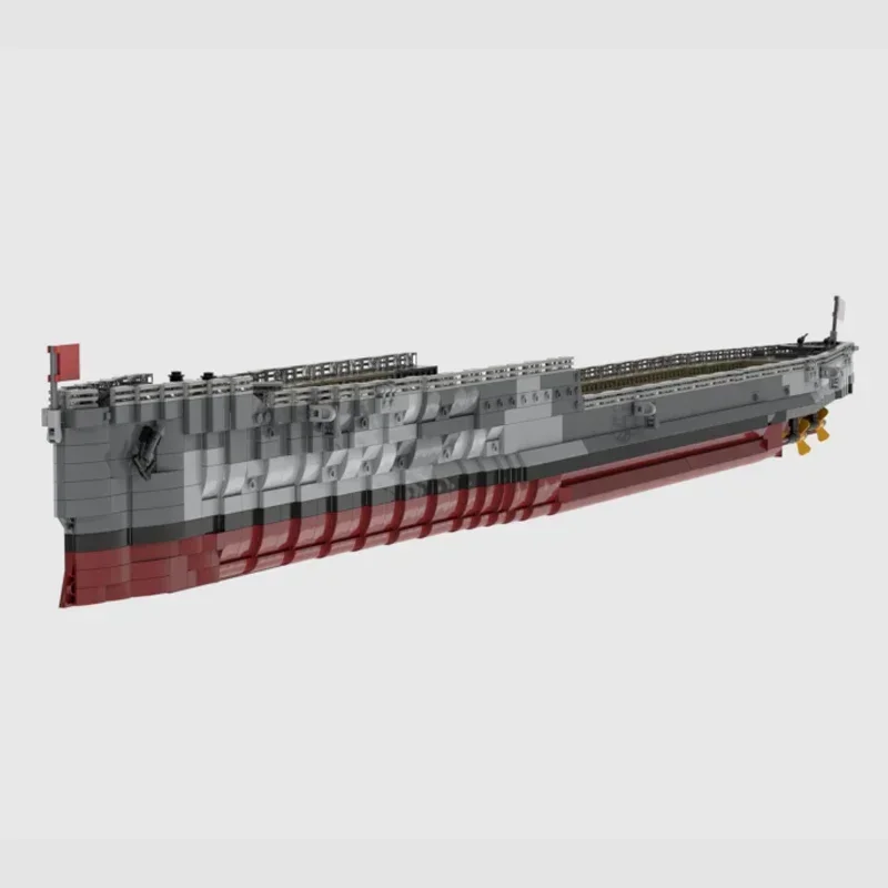 

Moc Building Bricks Military Boat Model HMS Belfast 1939 WW2 Technology Modular Block Gifts Toys For Children DIY Sets Assembly