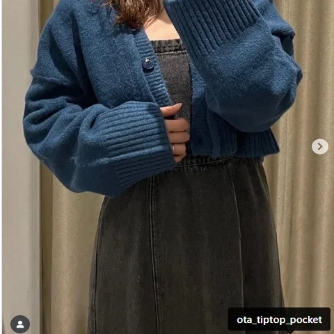 

Autumn New Arrival Multi-Color Front Ba Wear Single Button Sweater Jaet Warmth V-Ne ort Length Polyester Commute Sle