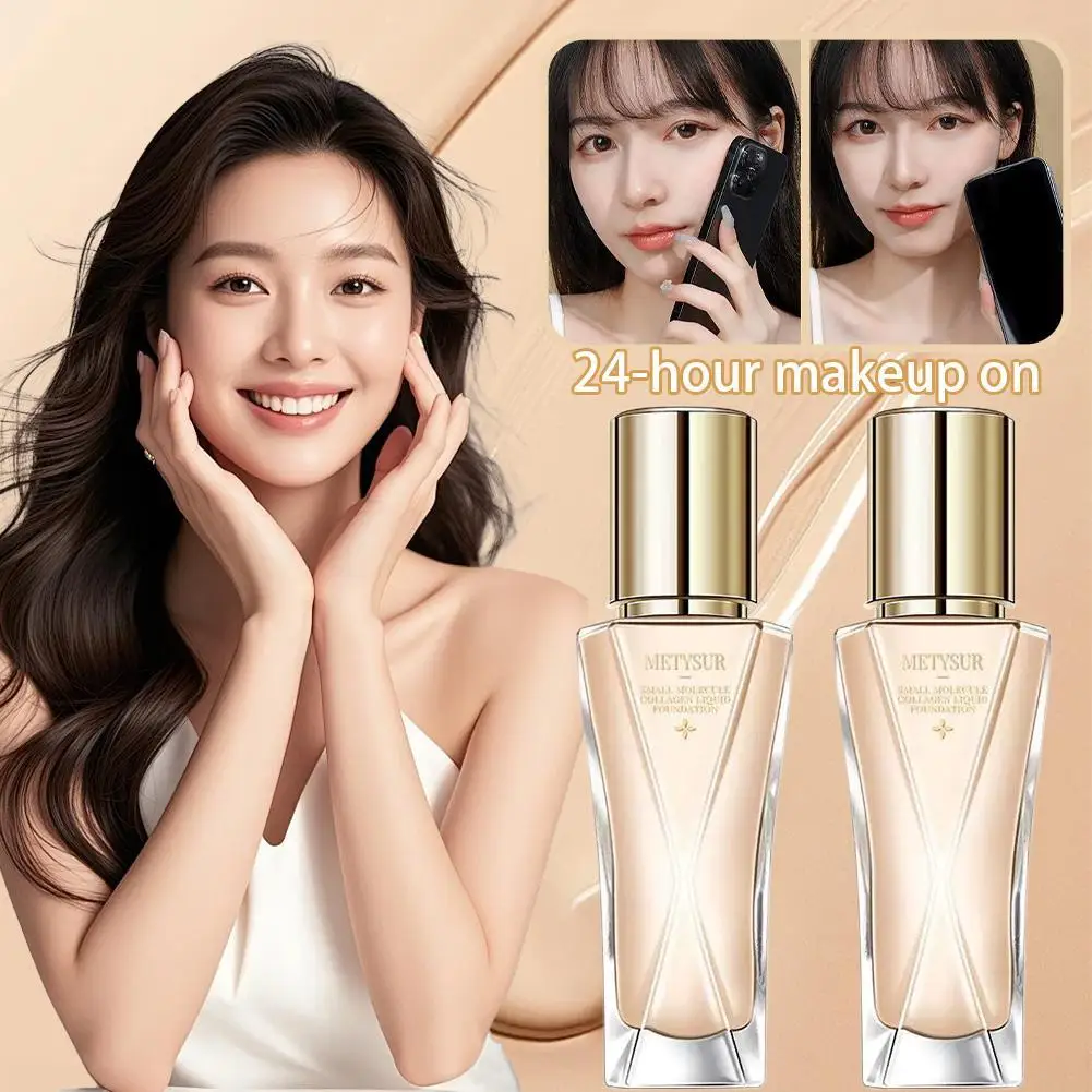 

2colors Mini Matte Concealer Full Coverage Liquid Foundation Long-Lasting Waterproof Suitable for All Skin Types