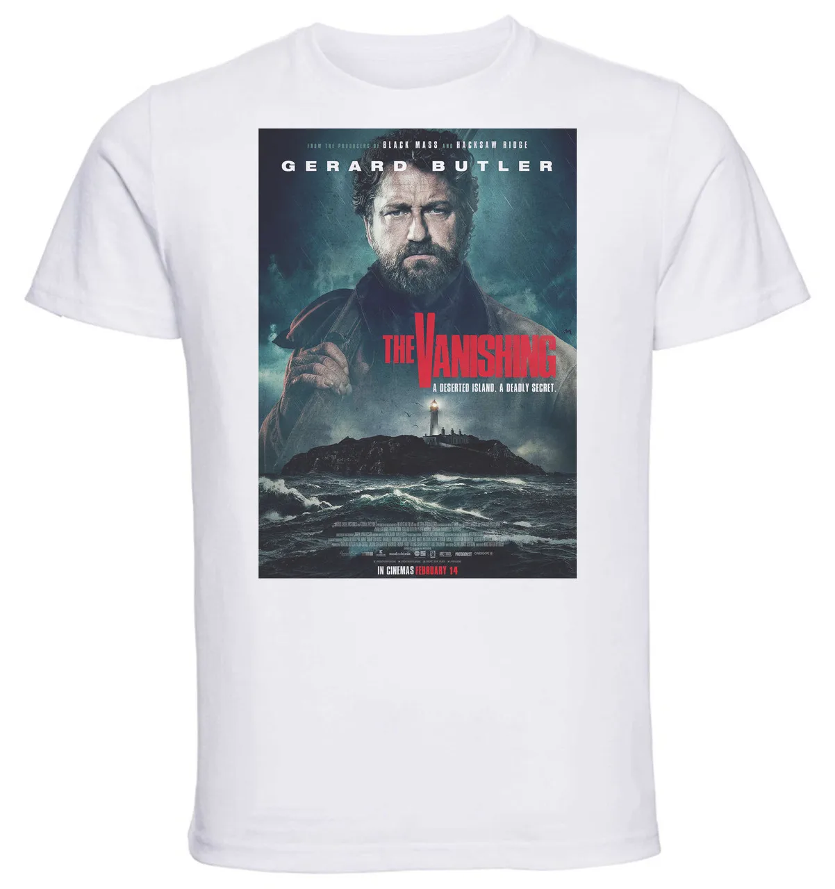 T-shirt Unisex - White - The Vanishing Playbill