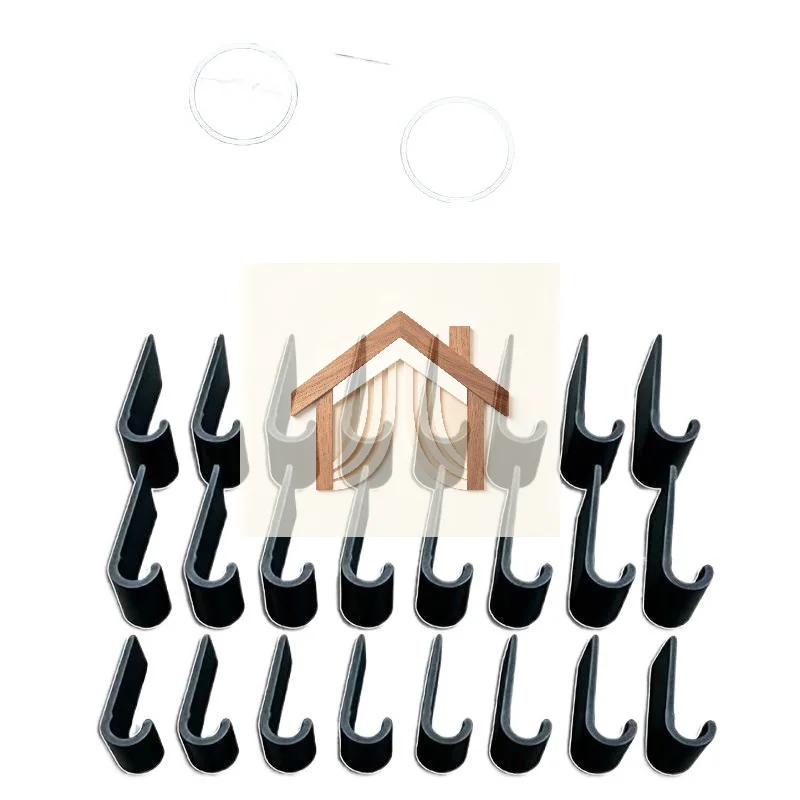 24pcs Car Dashboard Cable Clip Compatible With 3.4mm Wire Diameter For Organizing Driving Recorders Or Phone Holders