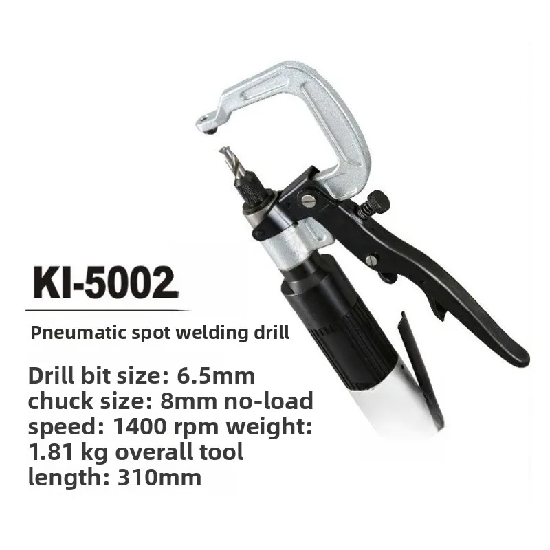 DM-60051 Pneumatic Spot Welding Drill Sheet Metal Solder Joint Removal Do False Solder Joint Accident Car AB Pillar Welding Seam